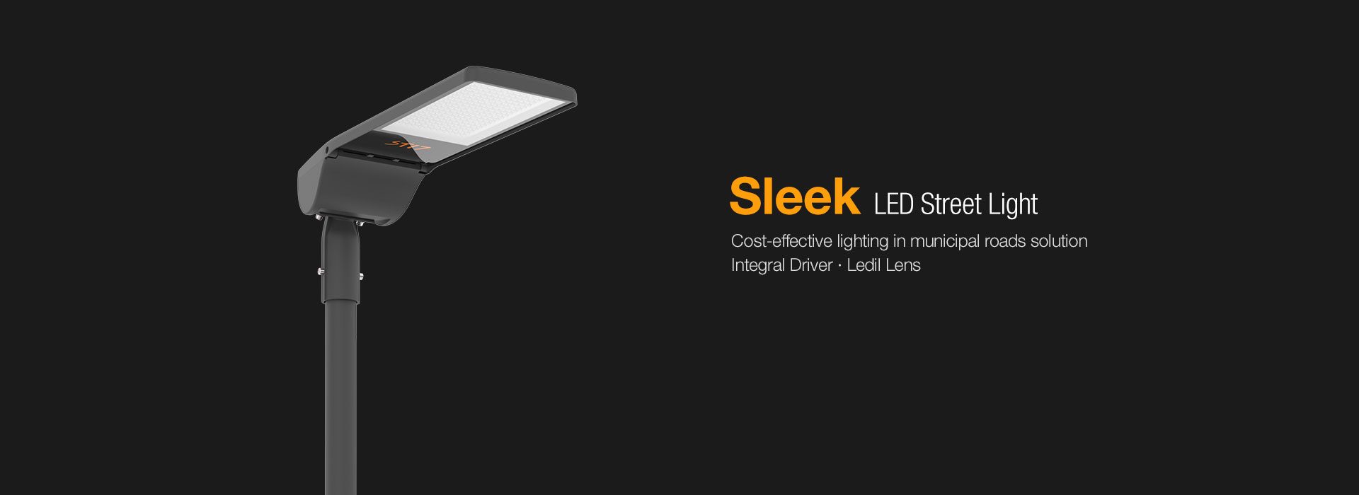 Sleek LED Street Light