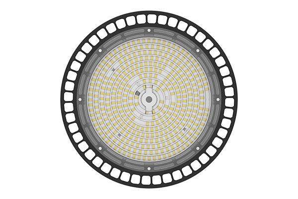 Compact Mg LED high bay light