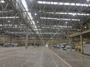 Compact Mg LED High Bay Light Application for Auto industry