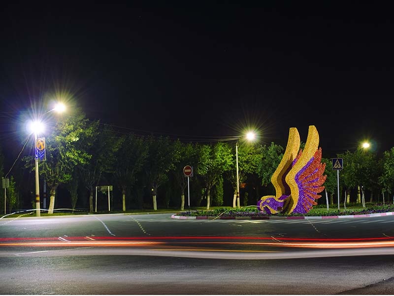 LED street lights retrofit