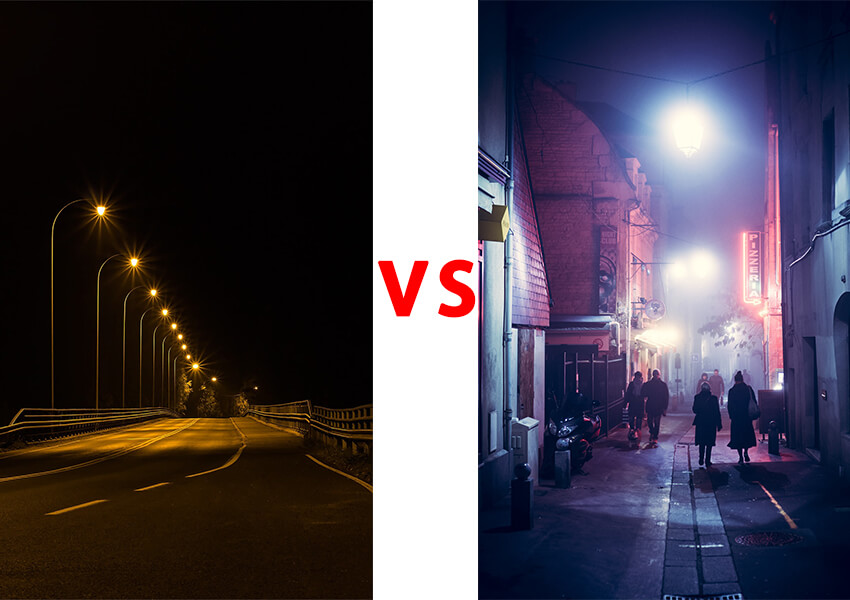 pedestrian lighting