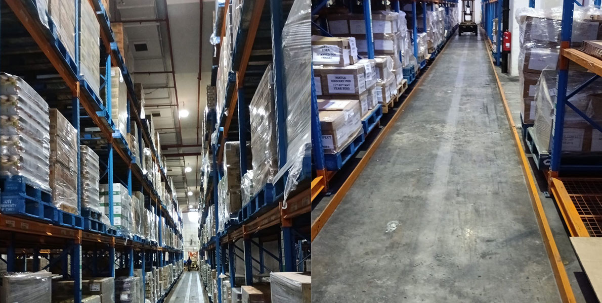 food processing warehouse lighting