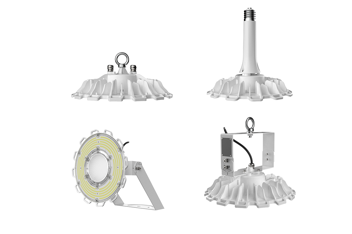 Compact K LED high bay light