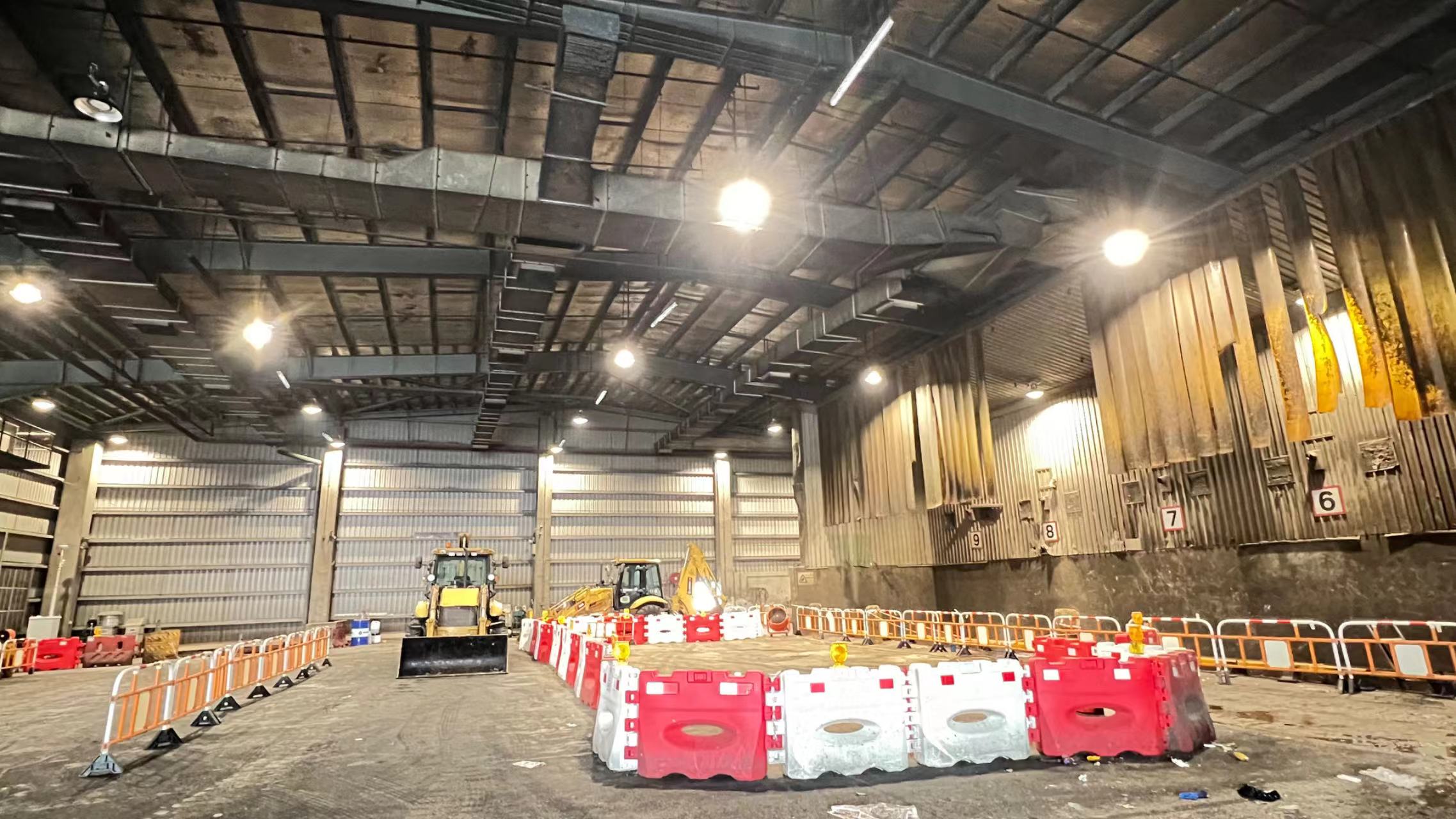 LED High Bay Light at North Lantau Transfer Station