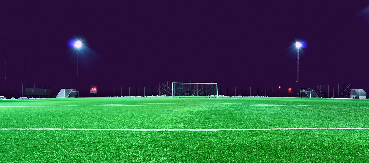Precision Optics for football field lighting