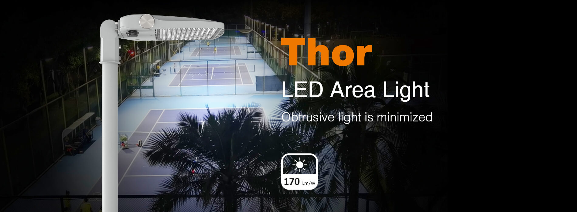 Thor LED area light